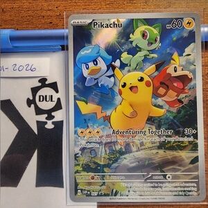 Pokemon Card - Pikachu 027